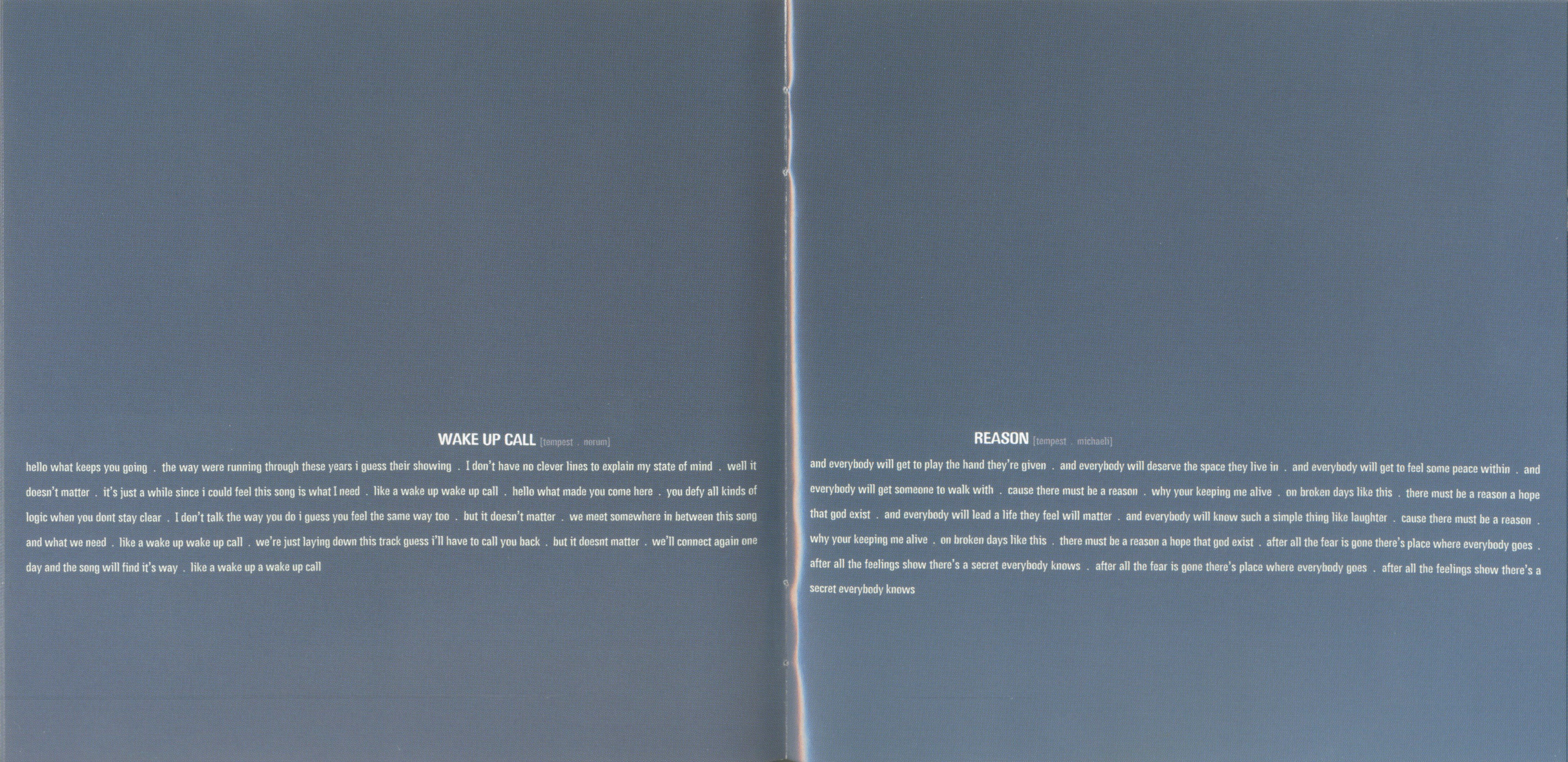 Europe  Start From The Dark : Booklet 6 JPN